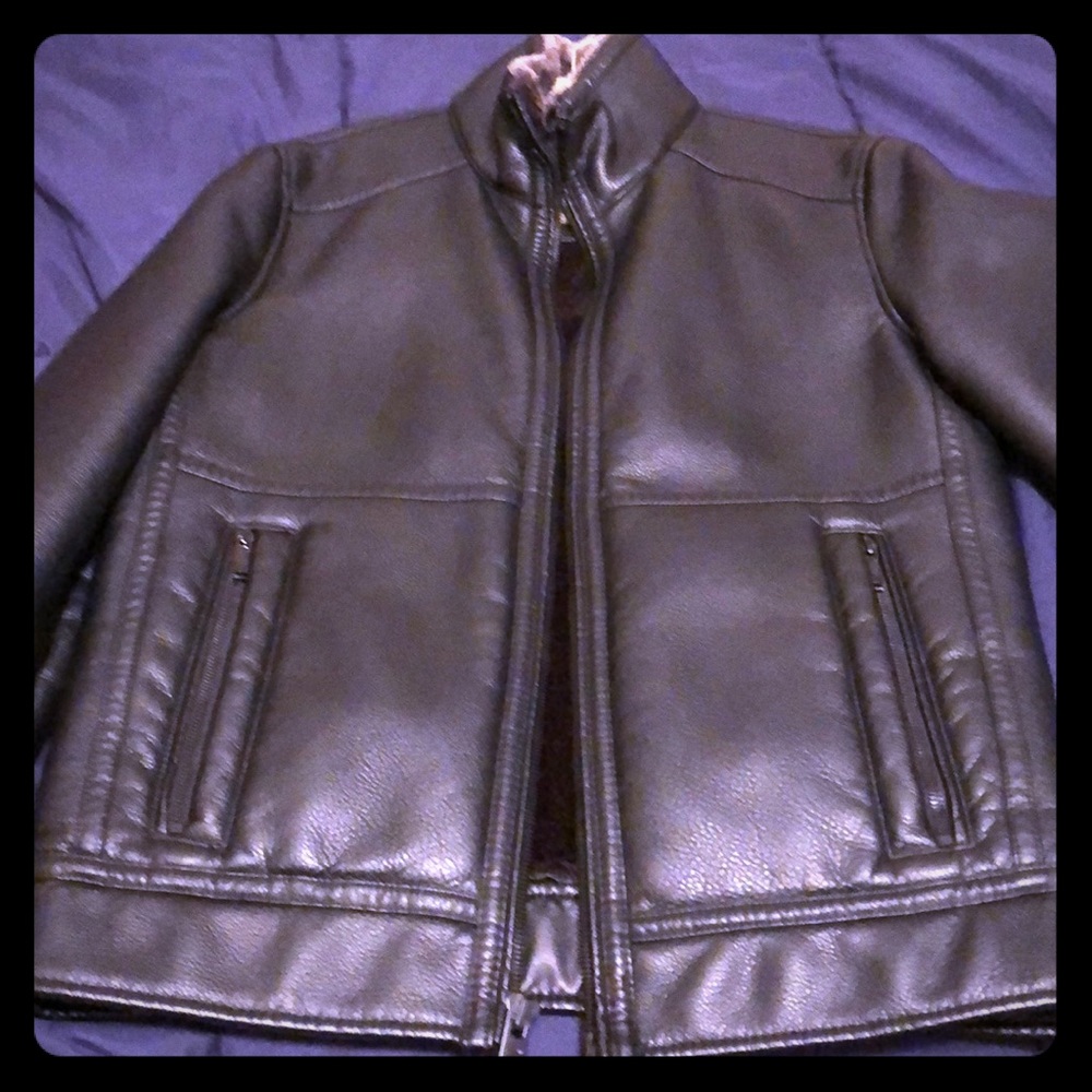 Beautiful Calvin Klein faux shearling jacket NWOT